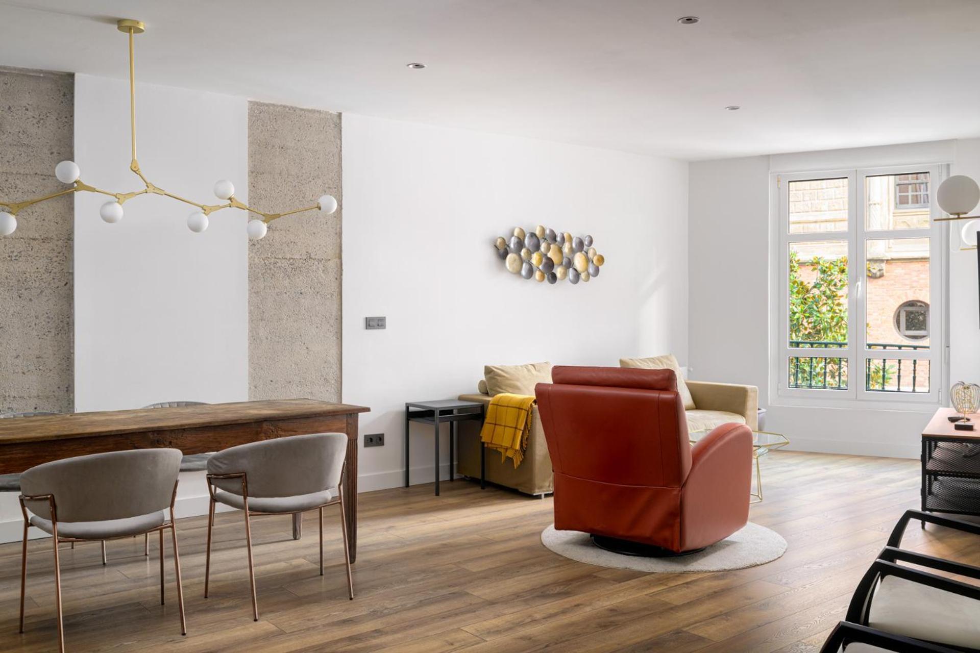 Apartament Nuevo Lujo Centro De Bilbao + Wifi . Parking Zewnętrze zdjęcie